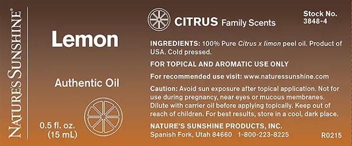 Lemon Authentic Essential Oil - Image 2