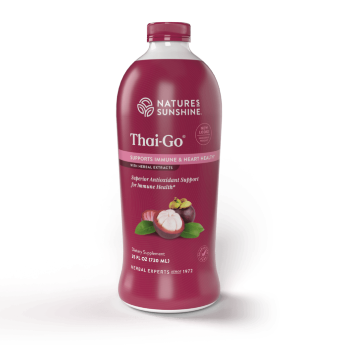 Healthy energy drink Thai Go