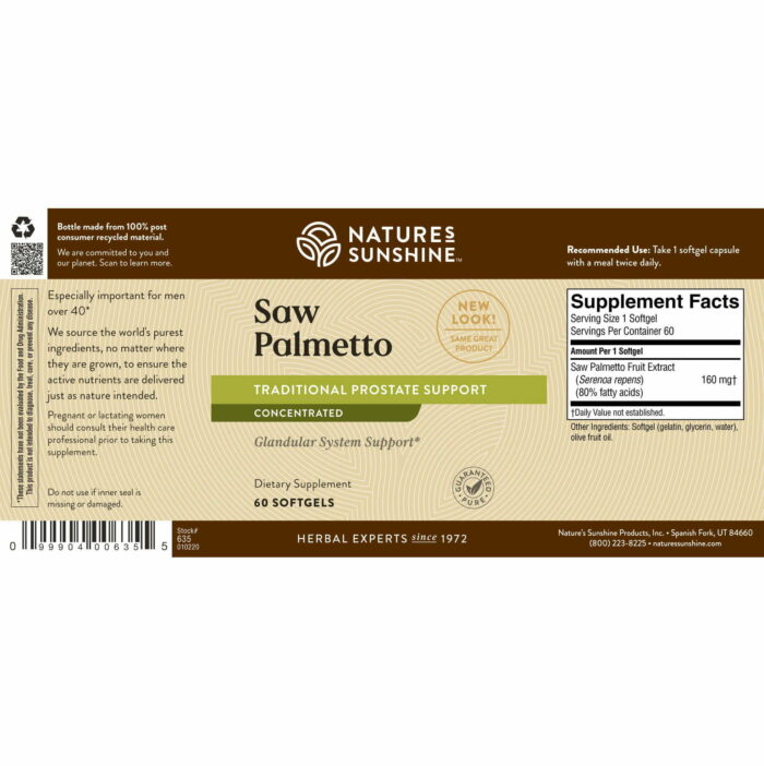 Saw Palmetto Concentrate - Image 2