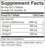 Flax Seed Oil w/ Lignans - Image 3