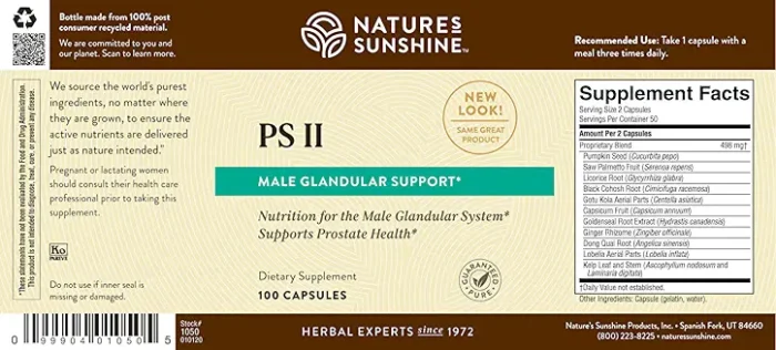 PS II® (Healthy Prostate And Male Glandular) - Image 3