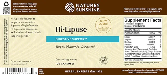 Hi-Lipase (120 LU) - Image 3