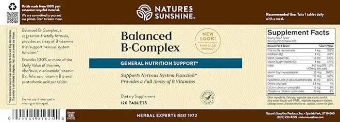 Vitamin B Complex, Balanced - Image 5
