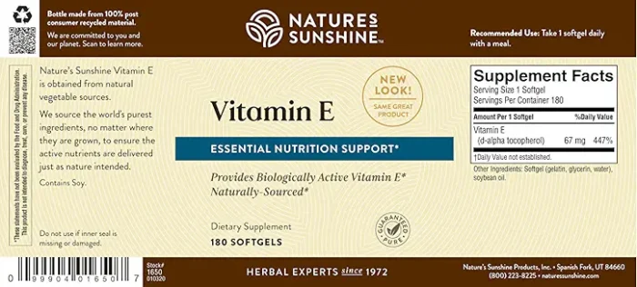 Vitamin E (100 IU) - Image 5