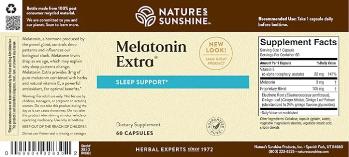 Melatonin Extra® (3mg) - Image 5