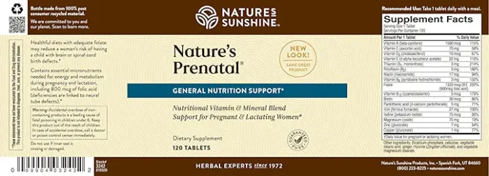3242-724 Nature's Prenatal® - Image 4