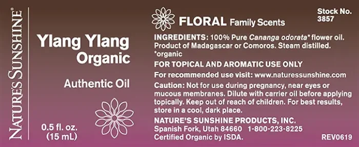 Ylang Ylang, Organic Authentic Essential Oil - Image 2