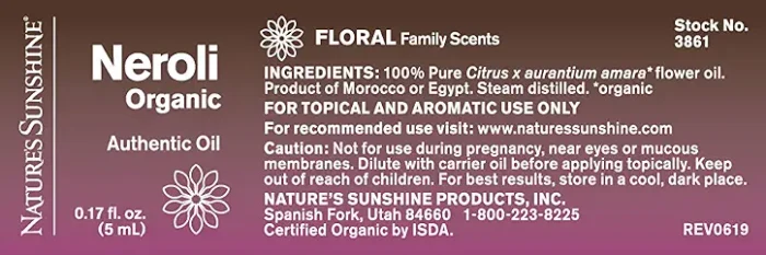 Neroli, Organic Authentic Essential Oil - Image 2