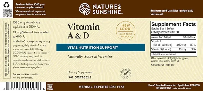 Vitamin A & D (10,000/400 IU) - Image 6