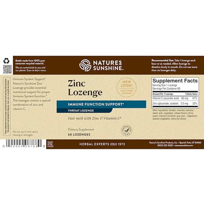 8788-724 Zinc Lozenge - Image 3