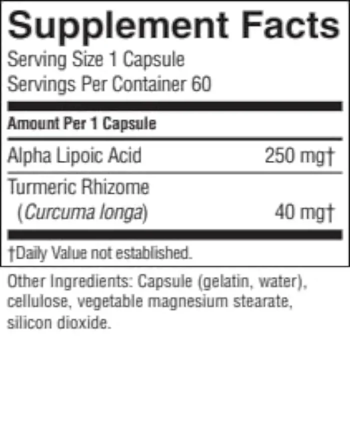 Alpha Lipoic Acid - Image 2