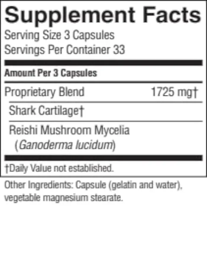 SC Formula (Shark Cartilage) - Image 2