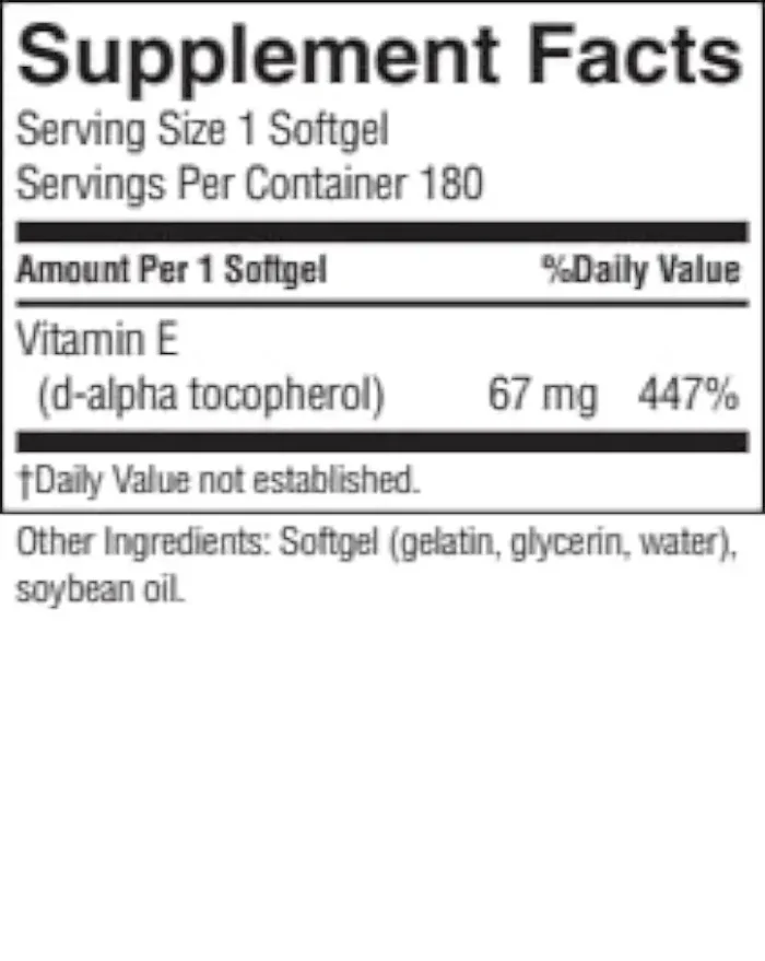 Vitamin E (100 IU) - Image 4