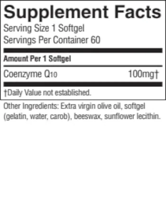 Co-Q10 (100 mg) - Image 3