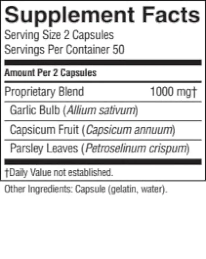 Capsicum & Garlic w/ Parsley - Image 2