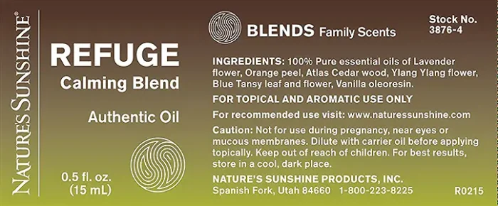 REFUGE Calming Authentic Oils Blend - Image 2