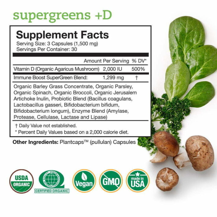 Supergreens +D - Image 4